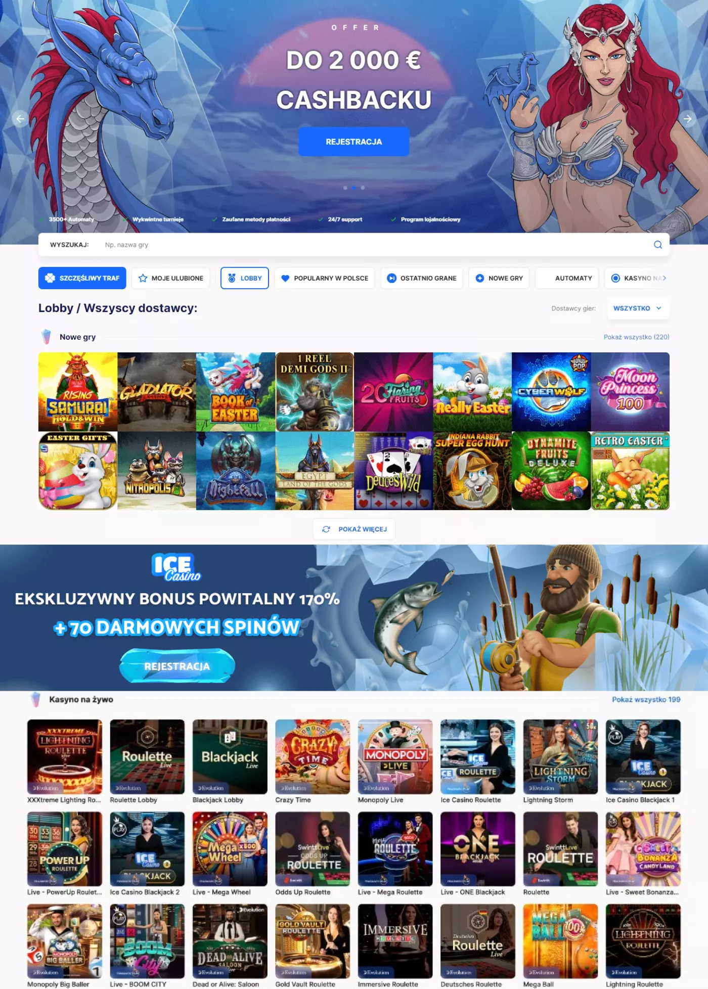 Ice casino | Podejmij wyzwanie i zgarnij jackpot