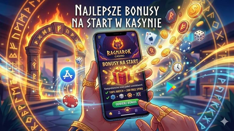 Najlepsze bonusy na start w kasynie